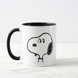 Erdnüsse   Snoopy sieht aus Tasse