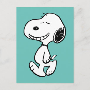 Erdnüsse   Snoopy Smile Postkarte