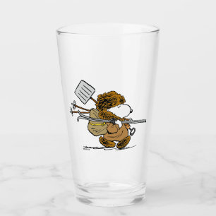 Erdnüsse Snoopy Snow Warrior Glas