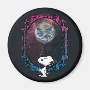 Erdnüsse Snoopy Spaced Out Ballon Magnet
