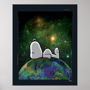 Erdnüsse   Snoopy Spacout Poster