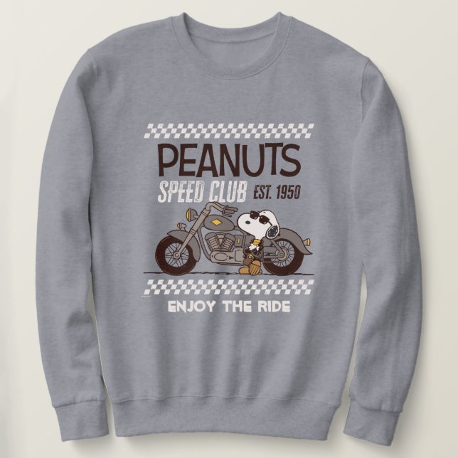 Erdnüsse | Snoopy Speed Club Sweatshirt (Design vorne)