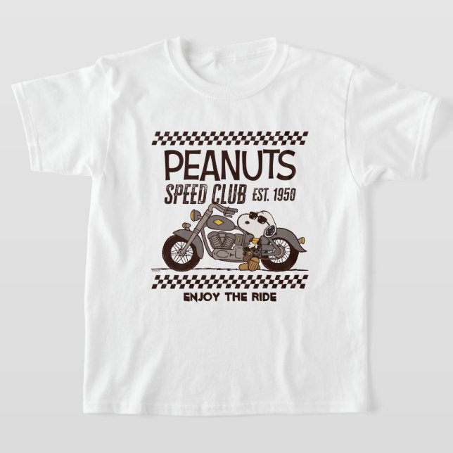 Erdnüsse | Snoopy Speed Club T-Shirt (Ablage )