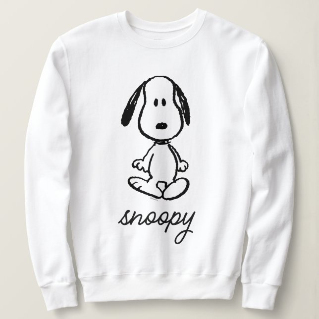 Erdnüsse | Snoopy Stehend Tall Sweatshirt (Design vorne)