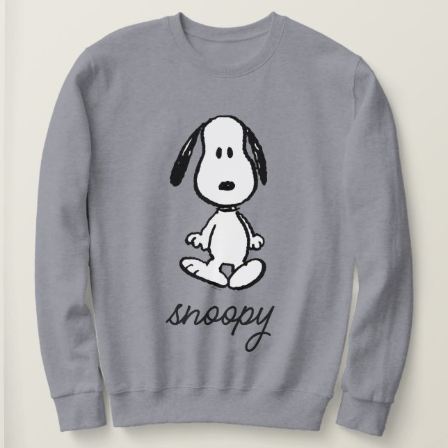 Erdnüsse | Snoopy Stehend Tall Sweatshirt (Design vorne)