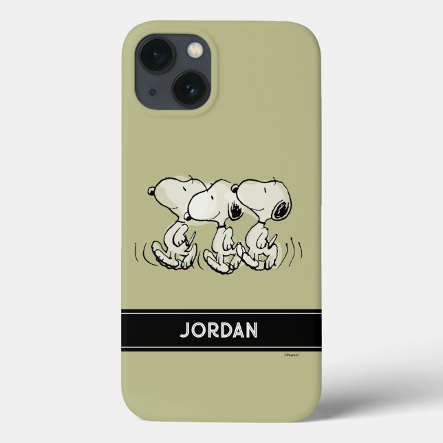 Erdnüsse | Snoopy stolziert einher Case-Mate iPhone Hülle (Rückseite)