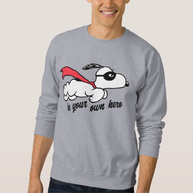 Erdnüsse | Snoopy Super Hero Sweatshirt (Vorderseite)