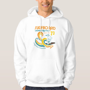 Erdnüsse Snoopy Surfboard Longboard Wettbewerb Hoodie