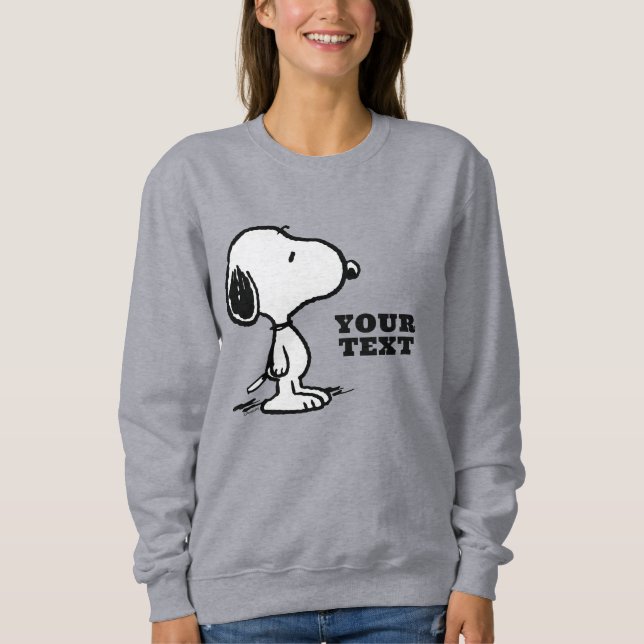 Erdnüsse | Snoopy Sweatshirt (Vorderseite)