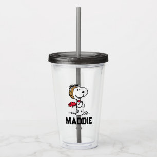 Erdnüsse   Snoopy the Fliegerace Acryltrinkbecher