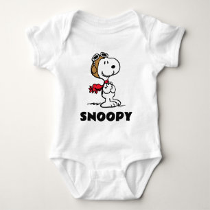 Erdnüsse Snoopy the Fliegerace Baby Strampler