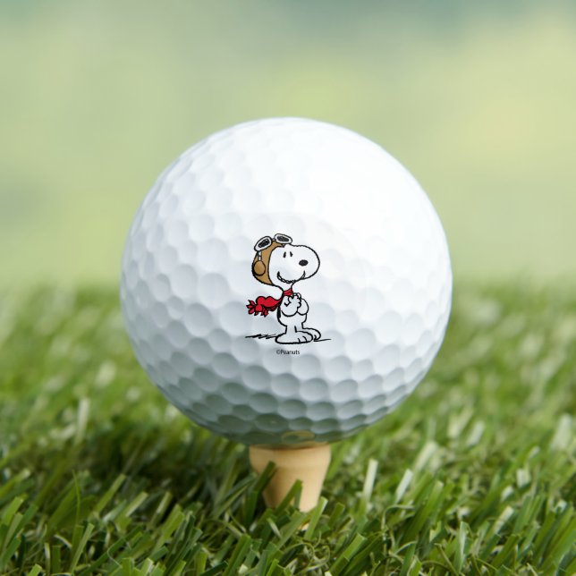 Erdnüsse | Snoopy the Fliegerace Golfball (Insitu T-Shirt)