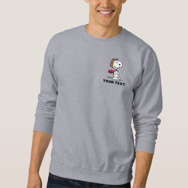 Erdnüsse | Snoopy the Fliegerace Sweatshirt (Vorderseite)