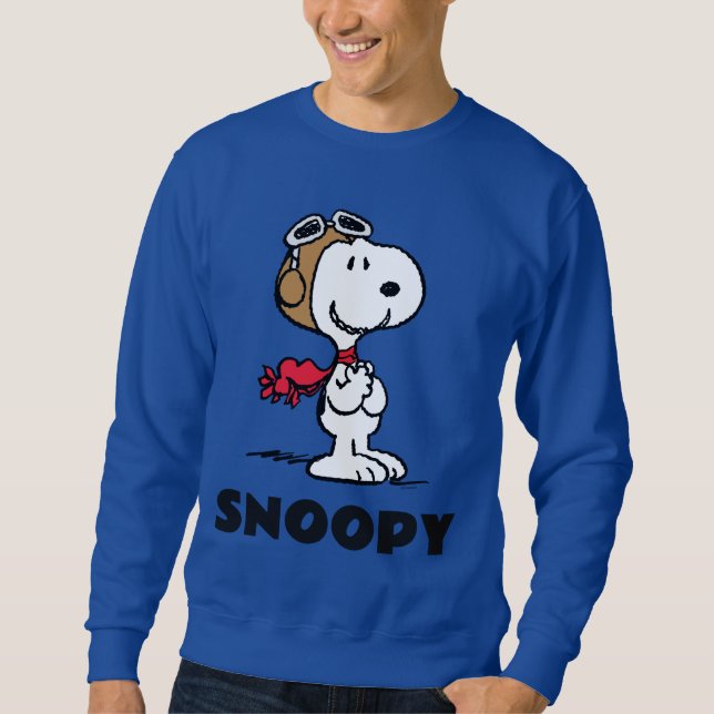 Erdnüsse | Snoopy the Fliegerace Sweatshirt (Vorderseite)