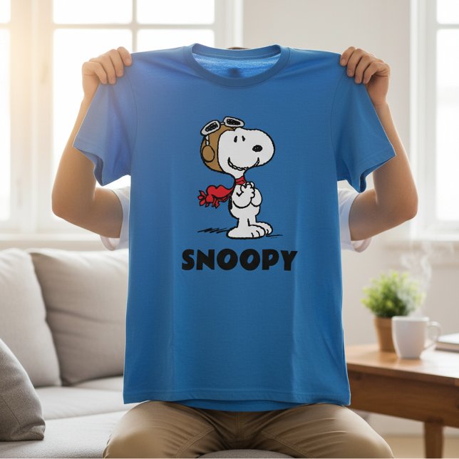 Erdnüsse | Snoopy the Fliegerace Tri-Blend Shirt (Von Creator hochgeladen)