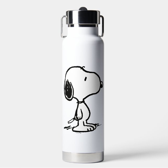 Erdnüsse | Snoopy Trinkflasche (Vorderseite)