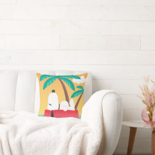 Erdnüsse   Snoopy Tropical Deko Dreams Kissen