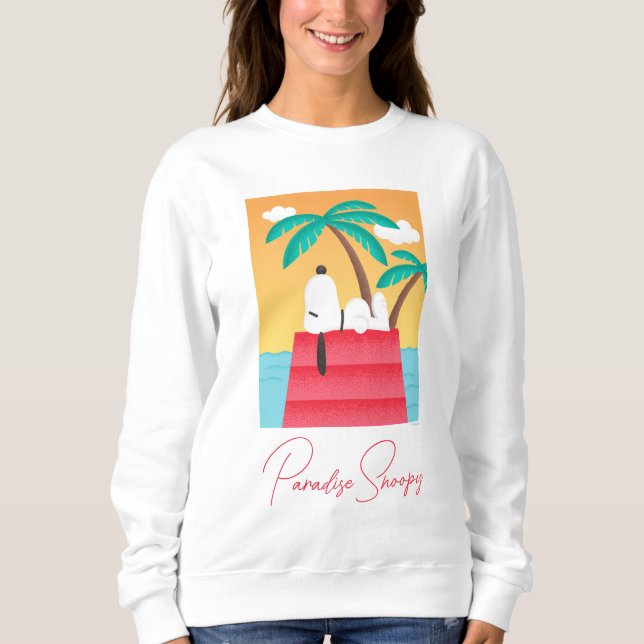 Erdnüsse | Snoopy Tropical Deko Dreams Sweatshirt (Vorderseite)