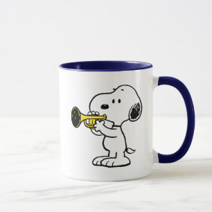 Erdnüsse Snoopy Trumpet Player Tasse