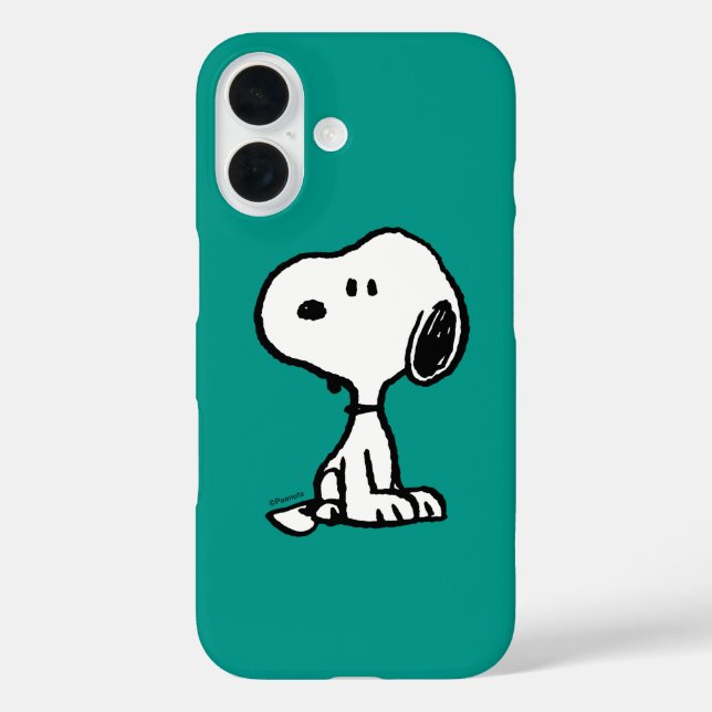 Erdnüsse | Snoopy Turns iPhone 16 Hülle (Rückseite)
