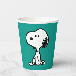 Erdnüsse Snoopy Turns Pappbecher