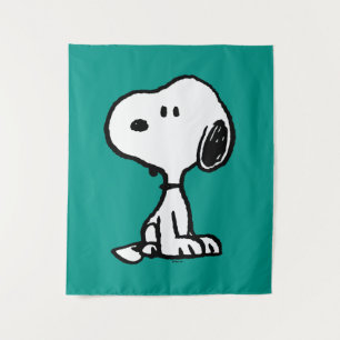 Erdnüsse   Snoopy Turns Wandteppich