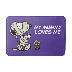 Erdnüsse   Snoopy und Waldmumies Badematte