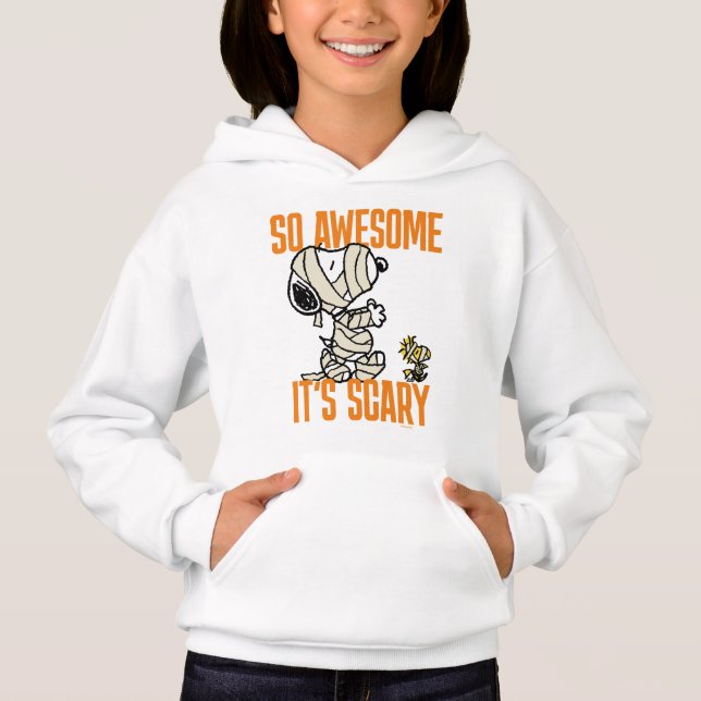 Erdnüsse | Snoopy und Waldmumies Hoodie (Vorderseite)