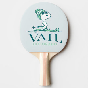 Erdnüsse Snoopy Vail Colorado Tischtennis Schläger