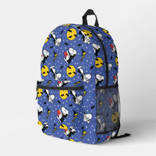 Erdnüsse Snoopy Vampire Muster Bedruckter Rucksack