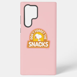 Erdnüsse   Snoopy Vergessen Sie nicht die Snacks Samsung Galaxy Hülle