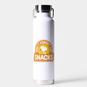 Erdnüsse Snoopy Vergessen Sie nicht die Snacks Trinkflasche