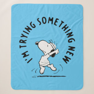 Erdnüsse   Snoopy versucht etwas Neues Sherpadecke