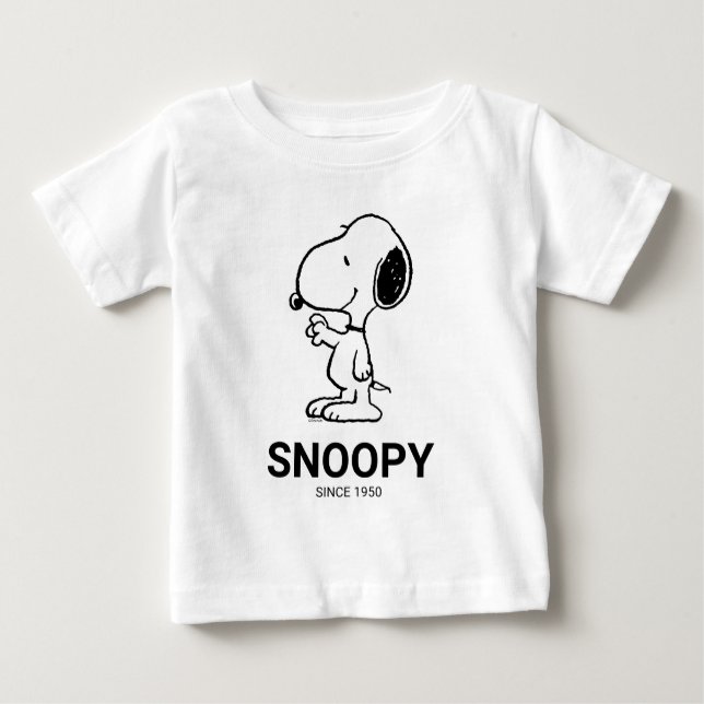 Erdnüsse | Snoopy Waves Baby T-shirt (Vorderseite)