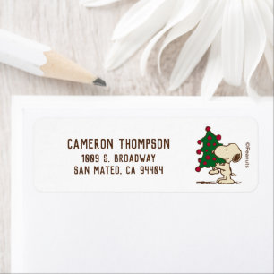 Erdnüsse   Snoopy Weihnachtsbaum