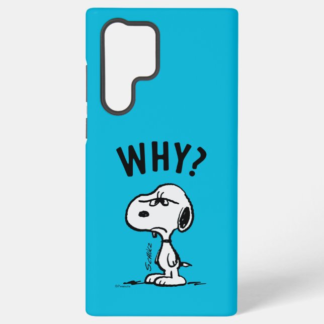 Erdnüsse | Snoopy Wonders Warum? Samsung Galaxy Hülle (Rückseite)