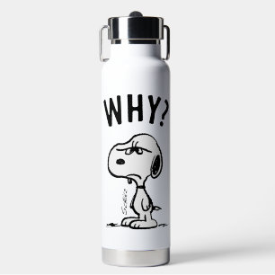 Erdnüsse   Snoopy Wonders Warum? Trinkflasche