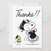 Erdnüsse | Snoopy & Woodstock Abschluss Vielen Dan