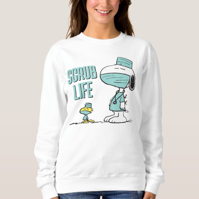 Erdnüsse | Snoopy & Woodstock Ärzte Sweatshirt (Vorderseite)