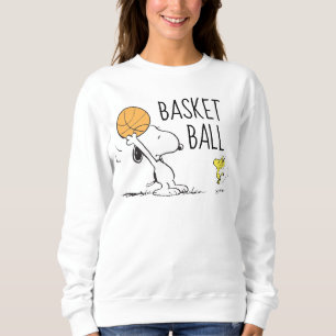 Erdnüsse Snoopy & Woodstock Basketball Sweatshirt