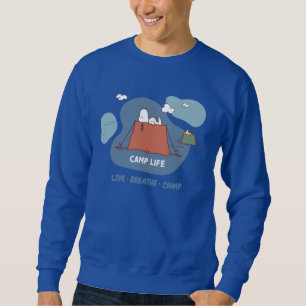 Erdnüsse   Snoopy & Woodstock Camp Life Sweatshirt