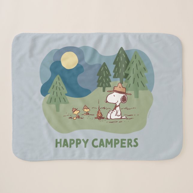 Erdnüsse | Snoopy & Woodstock Camp Sherpadecke (Vorderseite (Horizontal))