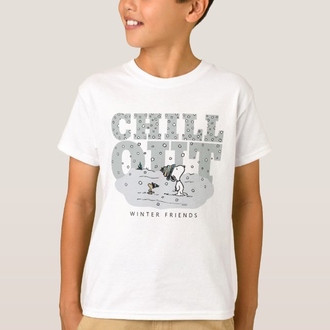 Erdnüsse | Snoopy & Woodstock Chill Out T-Shirt (Vorderseite)