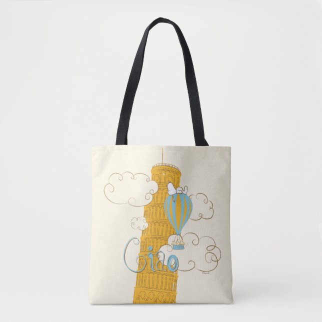 Erdnüsse | Snoopy & Woodstock Ciao Tasche (Vorderseite)