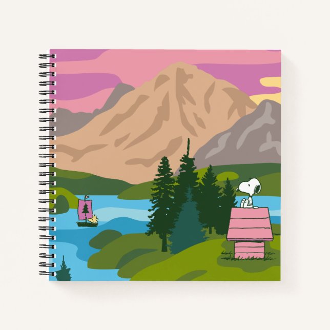Erdnüsse | Snoopy & Woodstock Das große Outdoor Notizbuch (Vorderseite)