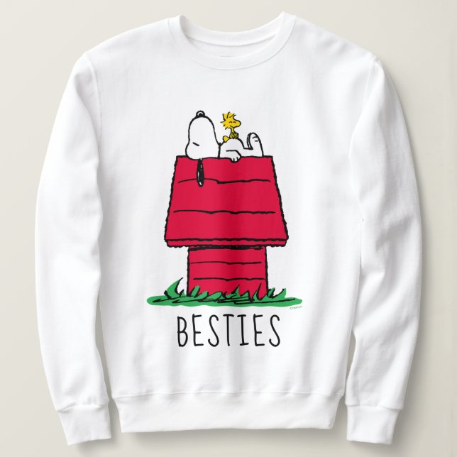 Erdnüsse | Snoopy & Woodstock Doghouse Sweatshirt (Design vorne)