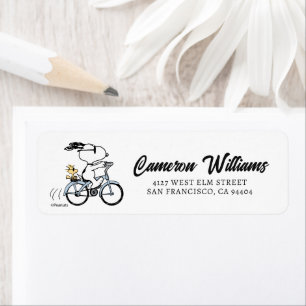 Erdnüsse   Snoopy & Woodstock Fahrrad