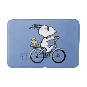 Erdnüsse   Snoopy & Woodstock Fahrrad Badematte