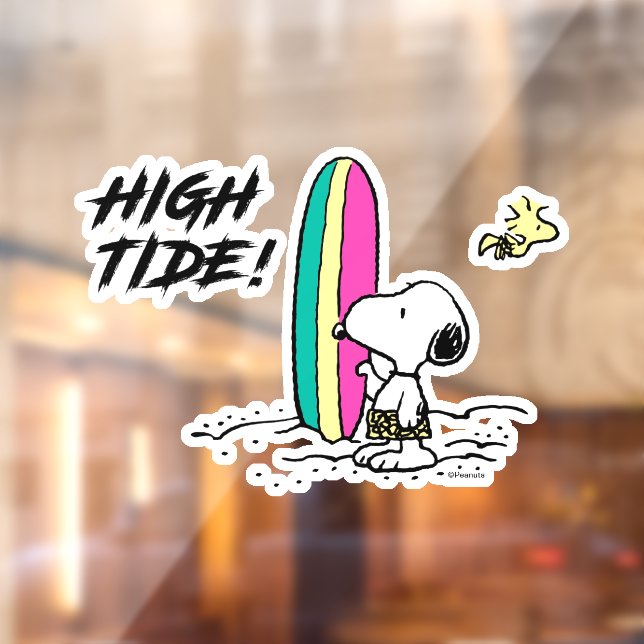 Erdnüsse | Snoopy & Woodstock Fensteraufkleber (Blatt 2)