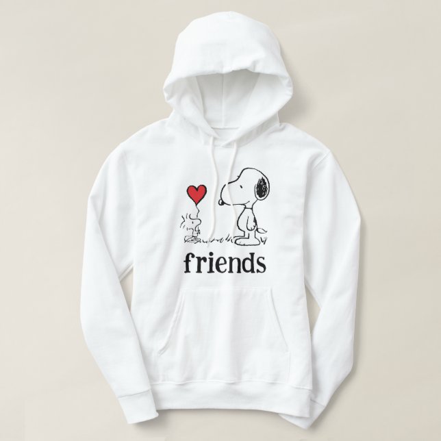 Erdnüsse | Snoopy & Woodstock Friends Hoodie (Design vorne)